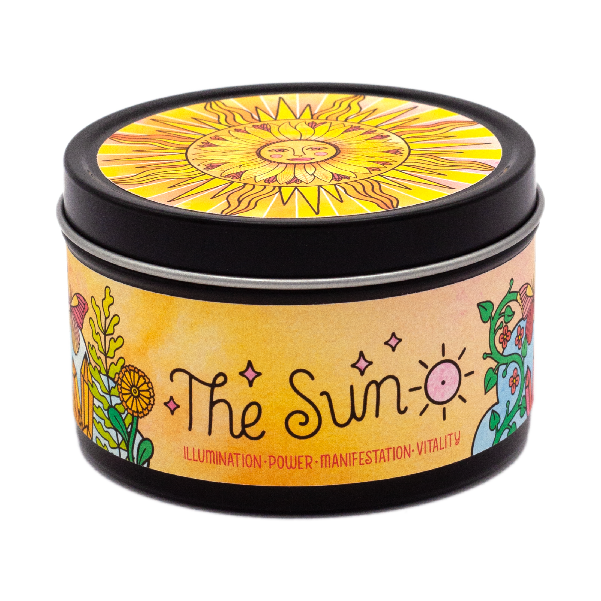 Rachel Beyer - Wholesale Travel Candles - The Sun Aromatherapy Soy Candle - Orange Floral12