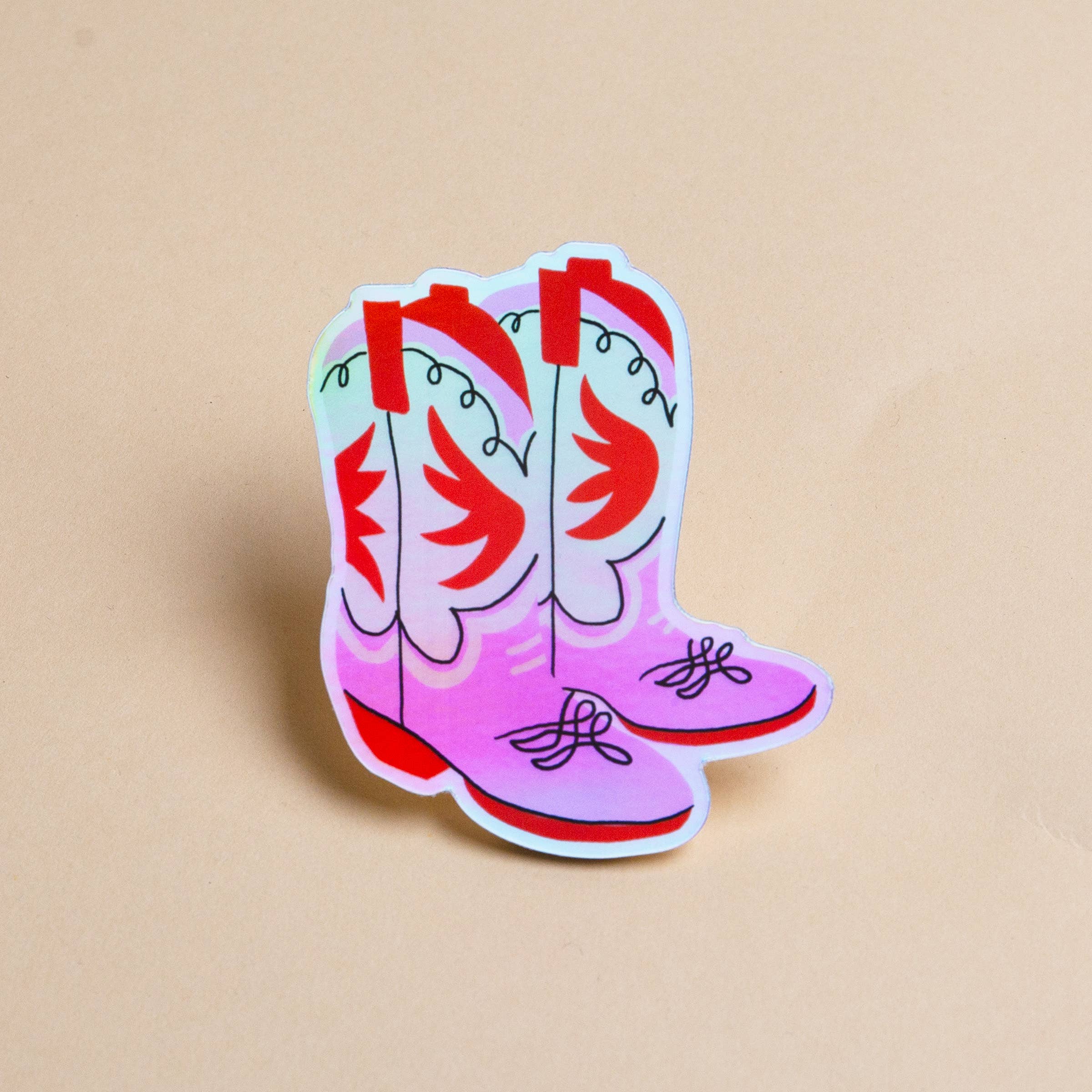 Tender Loving Empire - Vente Autocollant - Sticker Botte Cowgirl1