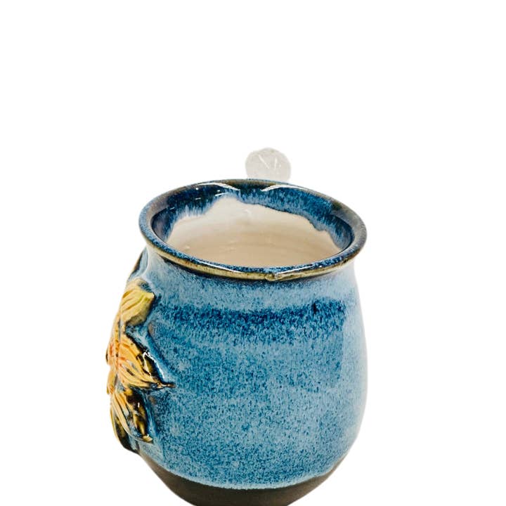 Carys Martin Ceramics - Vente Tasse à café - Mug en cristal céleste1