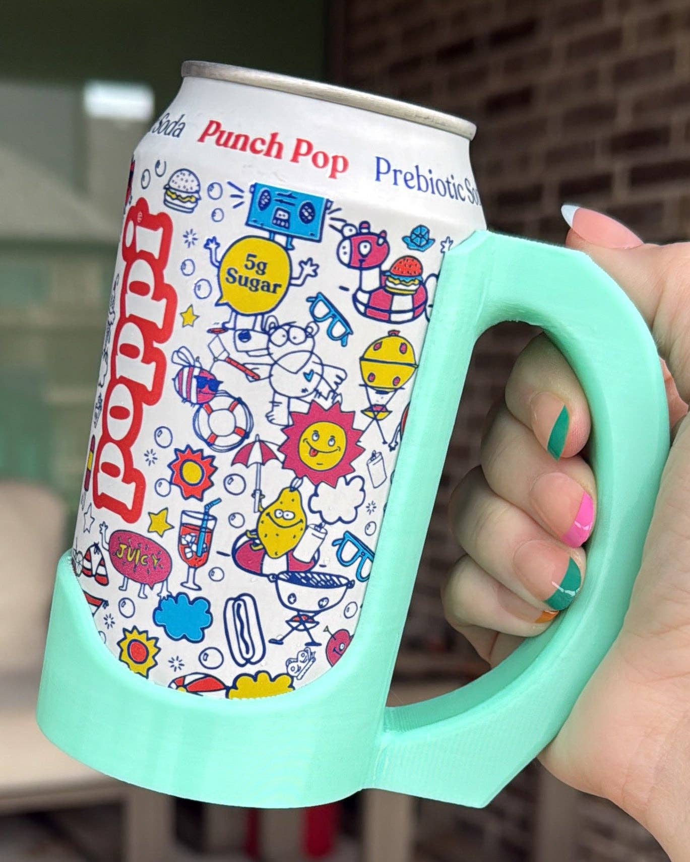 Shop Hotline - Vendita all'ingrosso Rivestimenti per bottiglie e lattine - Manico per lattina di soda standard Sipzey11