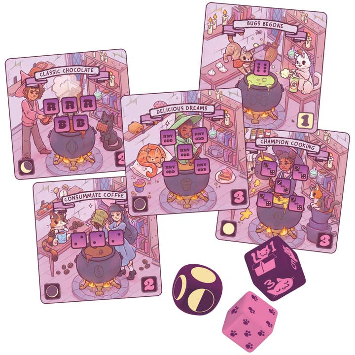 Steve Jackson Games - Wholesale Board Game - Purrfect Potions2