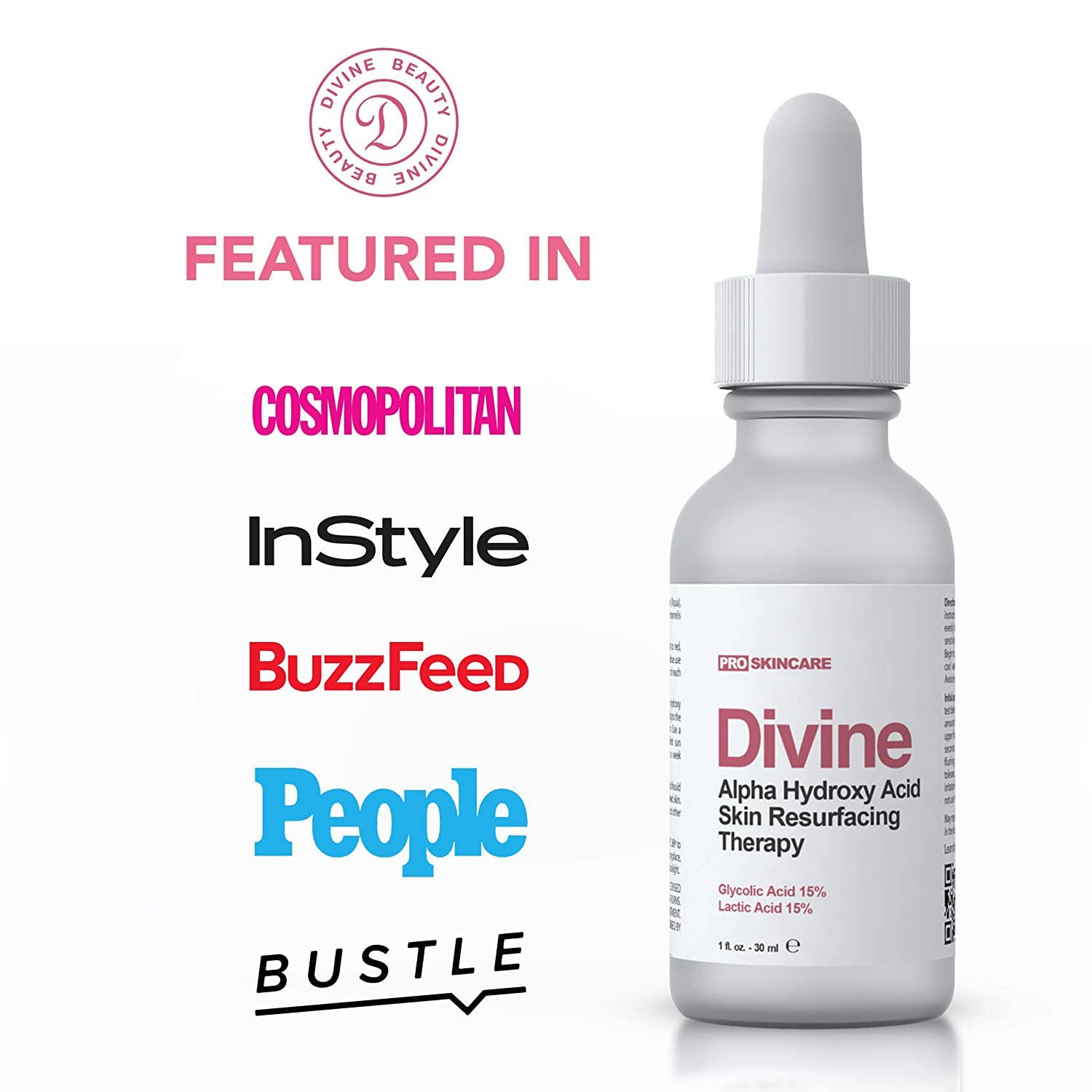 Divine Derriere - Wholesale Facial Peel - DIVINE DERRIERE GLYCOLIC LACTIC 30 AT-HOME FACIAL11