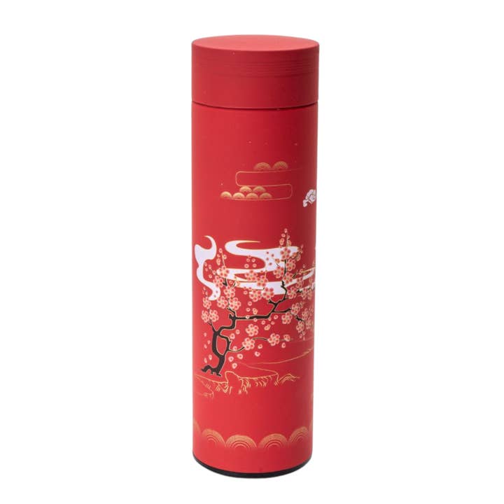 Urban Tokyo - Wholesale Flask - 17oz Vacuum Insulated Stainless Steel Thermos Flask Cherry Blossom Cranes (1/50)