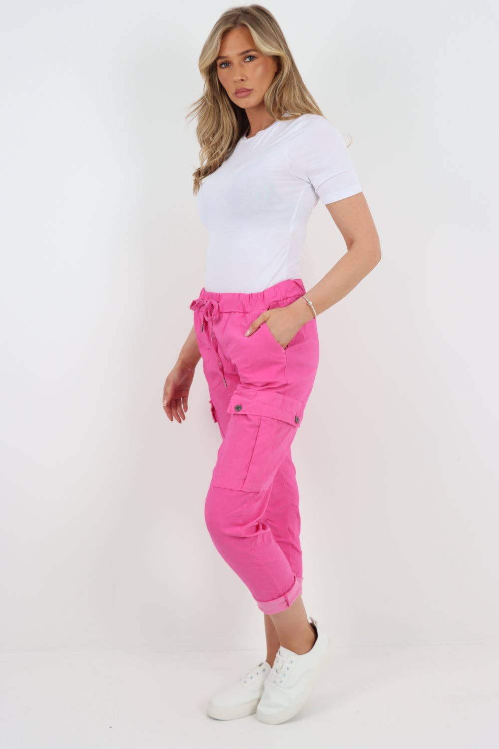 Miss Bold - Wholesale Pants - Women's - Italian Cargo Magic Trousers16