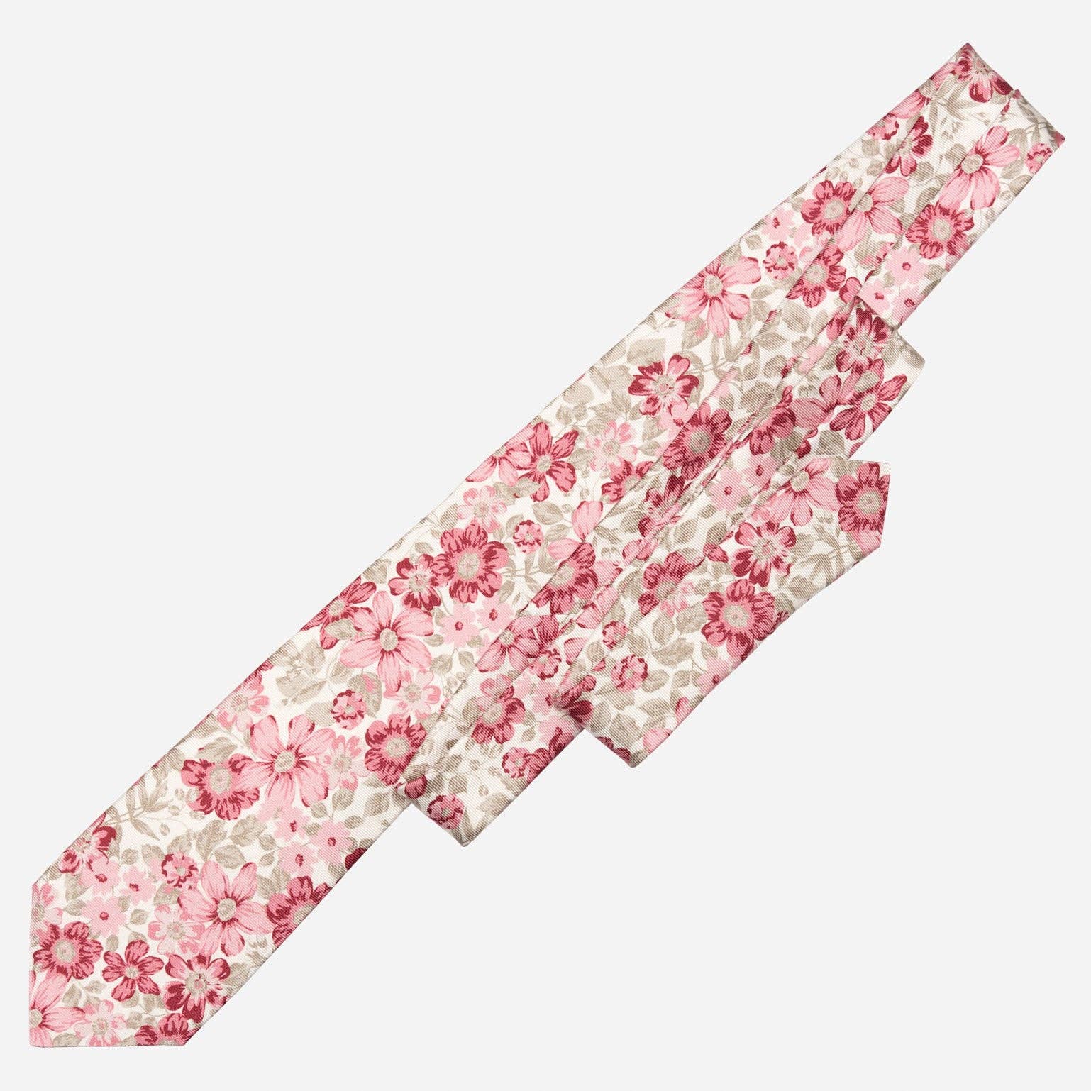 Elizabetta Made in Italy USA - Wholesale Necktie - Men's - Altamura - Printed Silk Tie - Pink6
