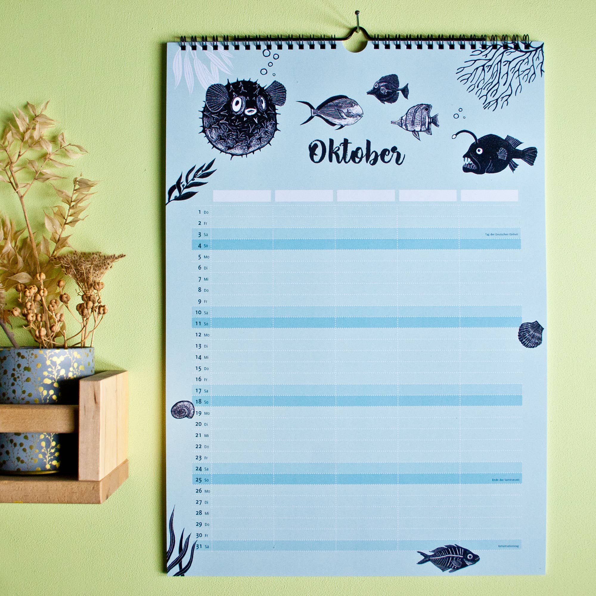 Katja Rub – Engroshandel Kalender – Årsplanlægger 2026 for dyreelskere – format A35