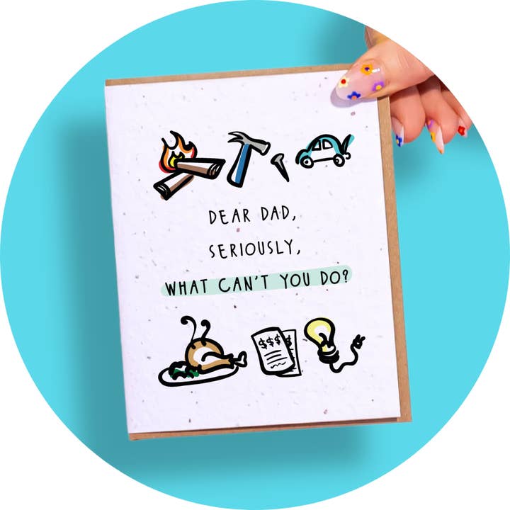 What Can't Dad Do for wholesale by SowSweet Greetings Inc
