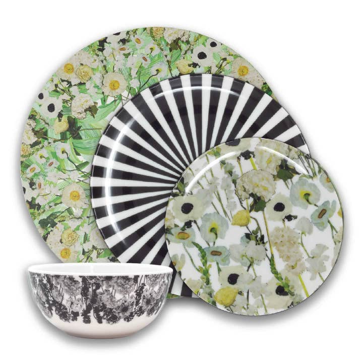 Set di Fascino Tranquillo Servizio da 16 Pezzi per la vendita all'ingrosso da parte di Elizabeth Sutton Home