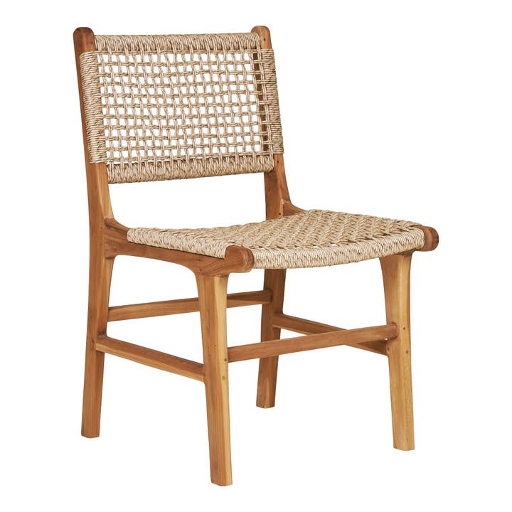 Derby - Dining chair. teak/polyrattan. nature for wholesale by House Nordic