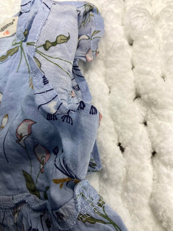 Blue Girls dress for wholesale on Faire