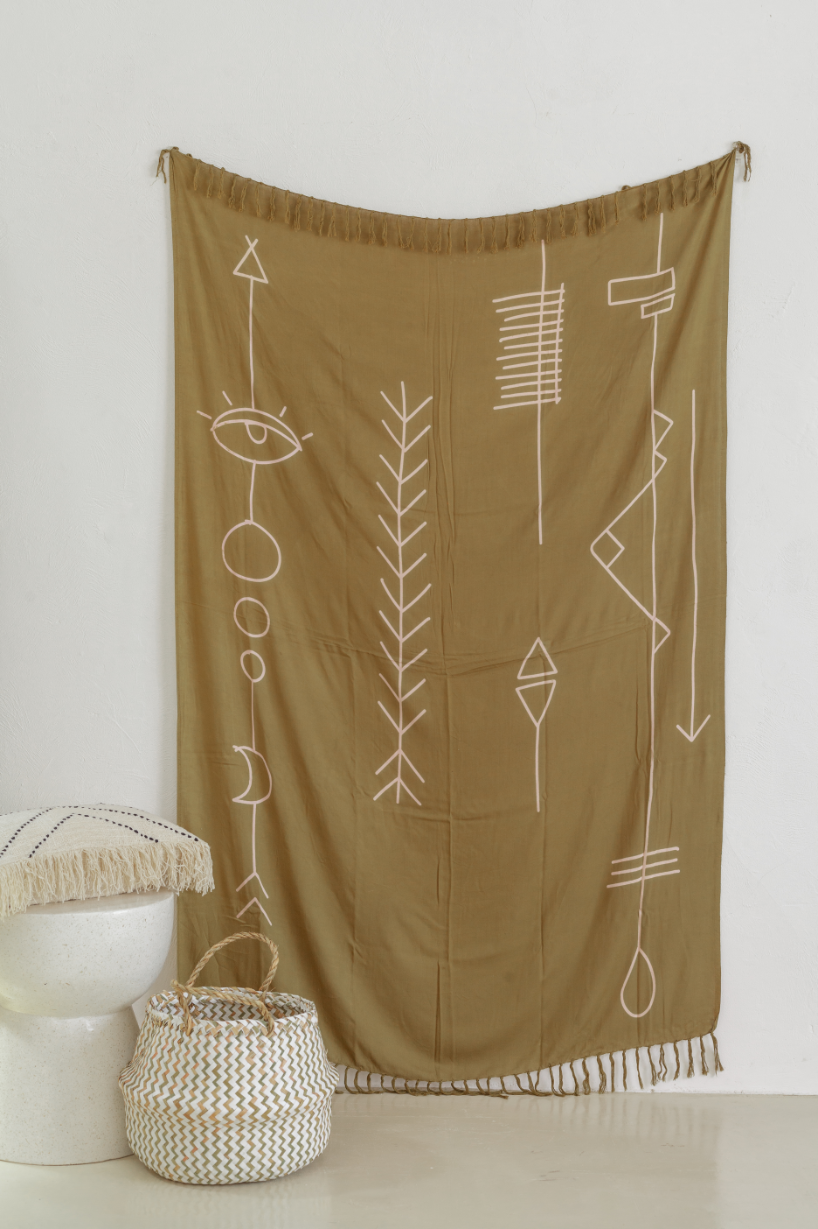 Village Thrive - Wholesale Tapestry/Textile - Abstract Tapestry3