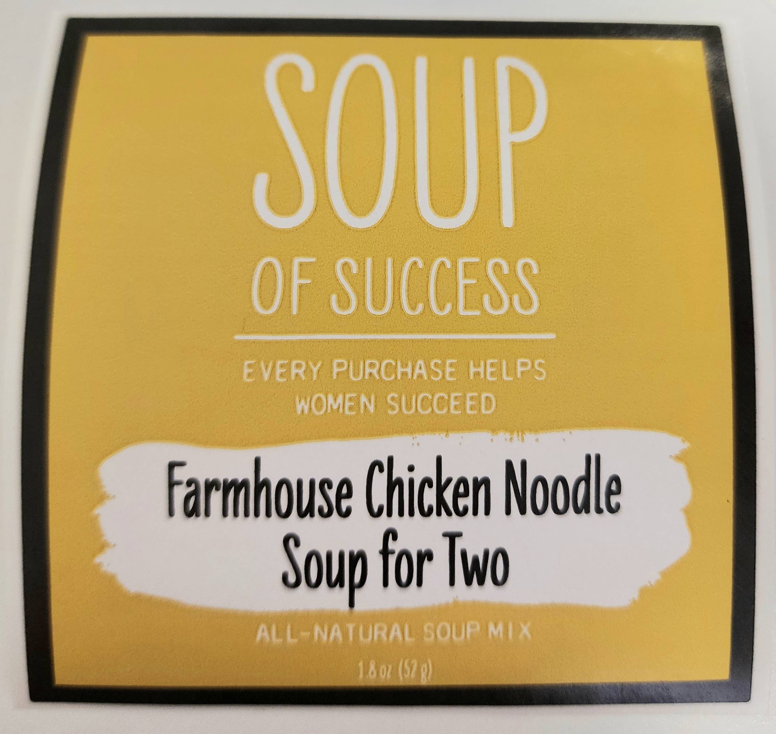 Soup Of Success - Wholesale Soup - Farmhouse Chicken Noodle Soup for Two2