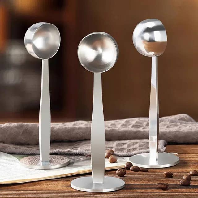 Sostraw & SmartThings - Wholesale Kitchen Tool/Gadget - Coffee Tamper with measuring spoon - 3 available colors3