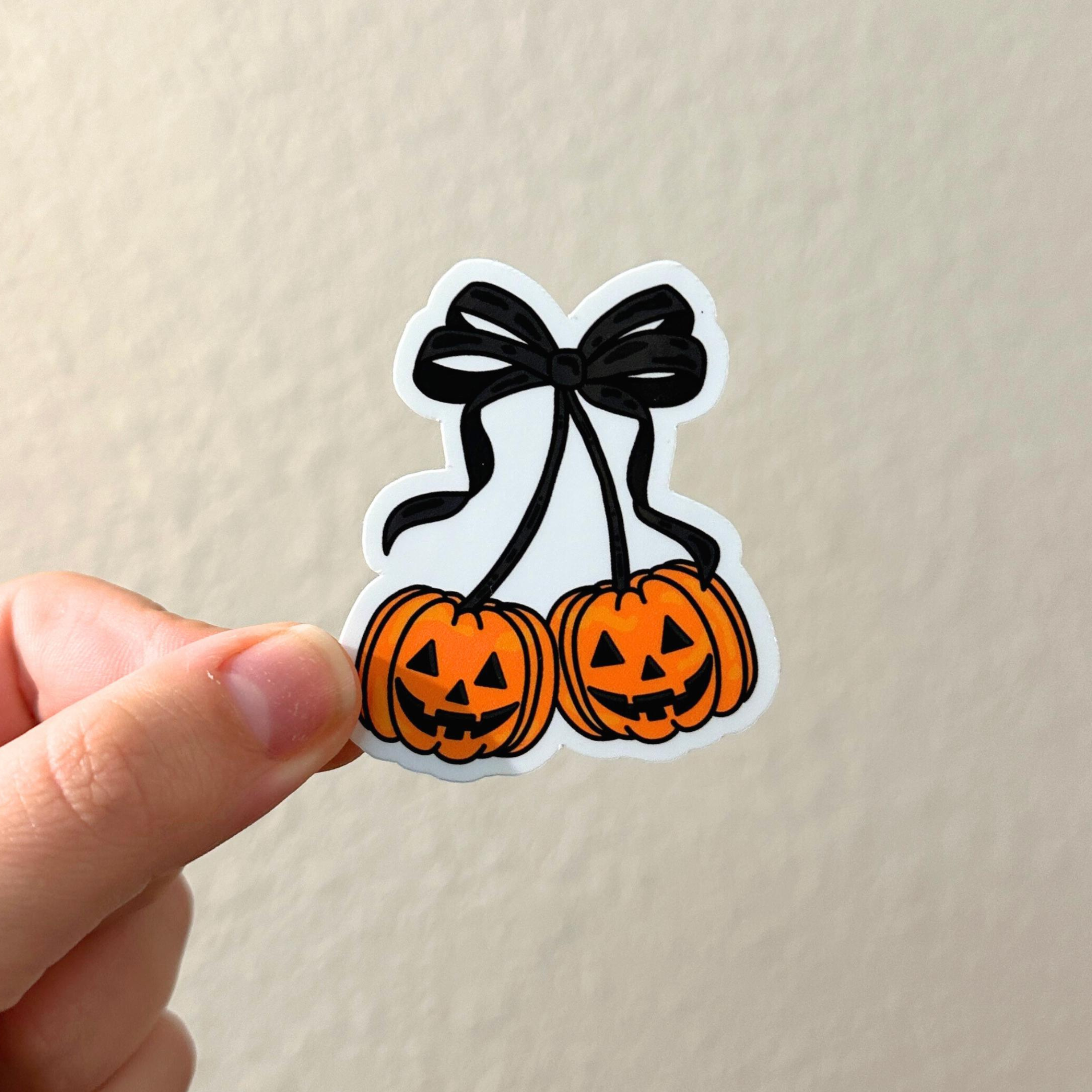 Olive Street Collective - Wholesale Sticker - Coquette Pumpkin Sticker3