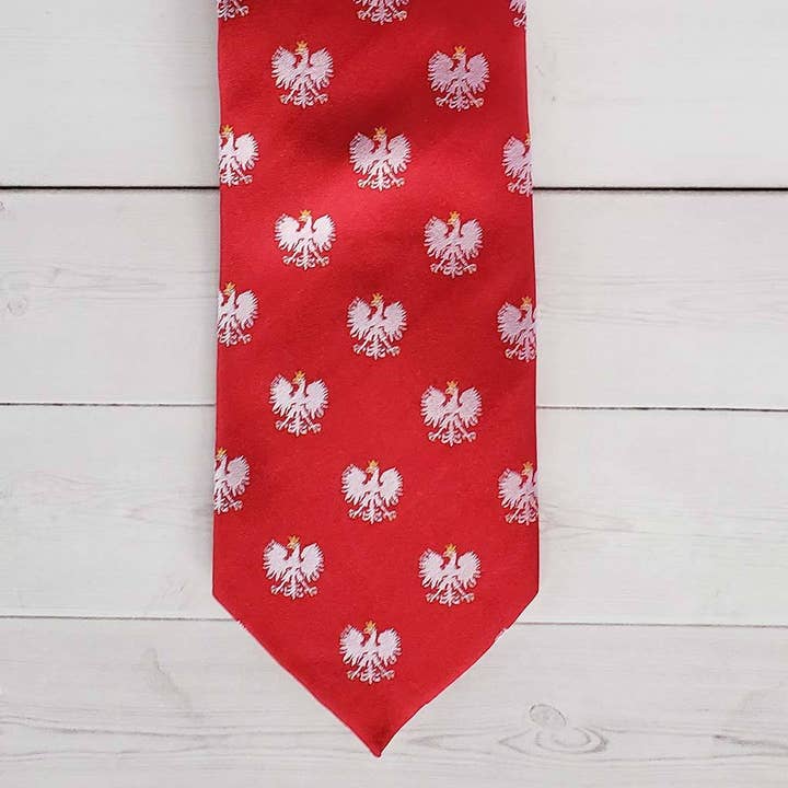 Polish Eagle Neck Tie Or Bow Tie for wholesale by Buffalo Seamery