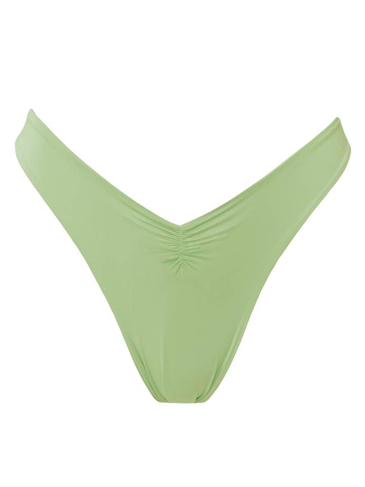 LAGOS BOTTOM | MATCHA for wholesale by SLATE SWIM