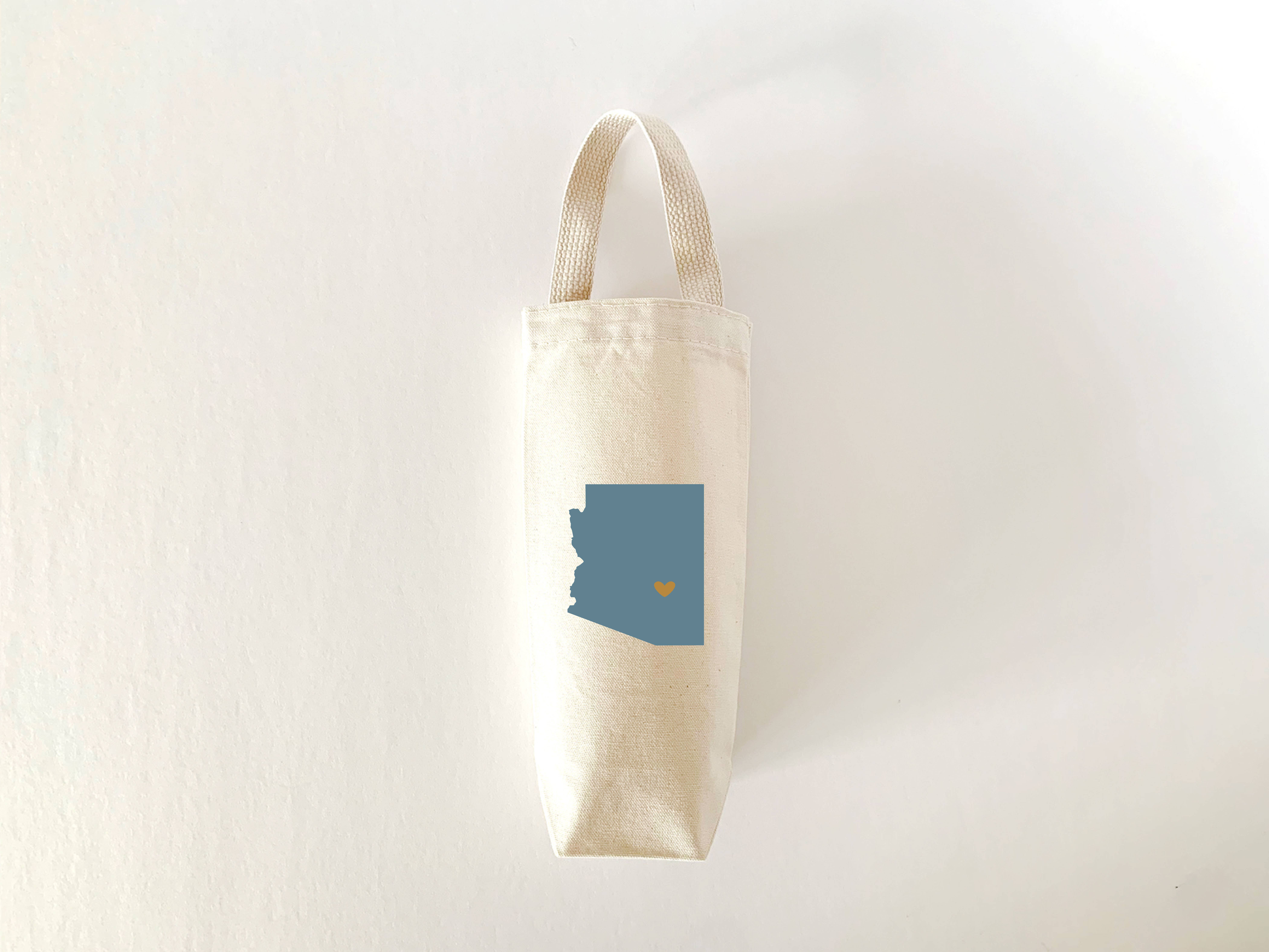 MEGranger Totes – wholesale Wine tote – State/Country Wine Tote Bag: Customize with your State3