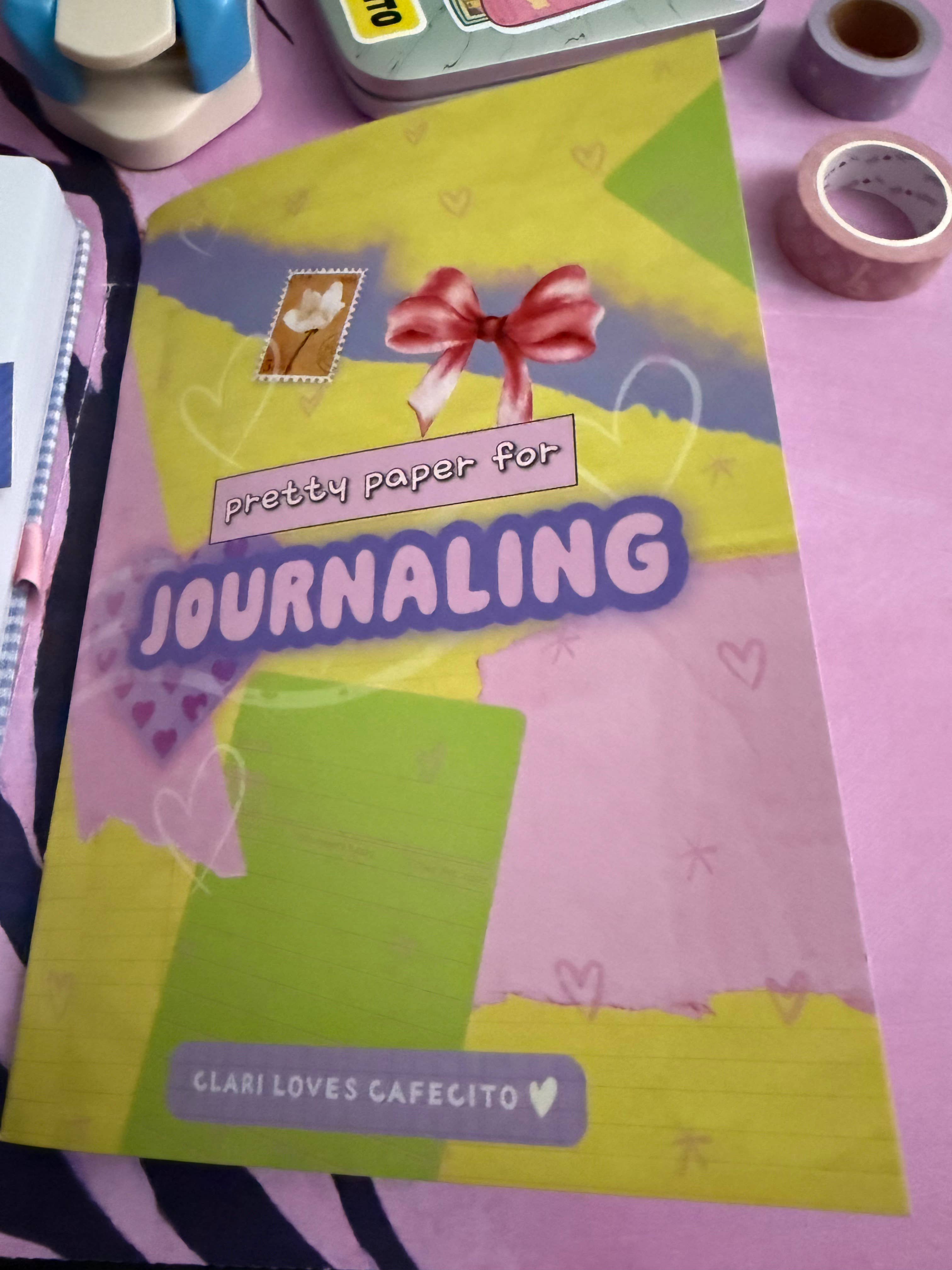 Clari Loves Cafecito - Wholesale Stationery/Notecard Set - Journaling Pretty Paper - Edition 12