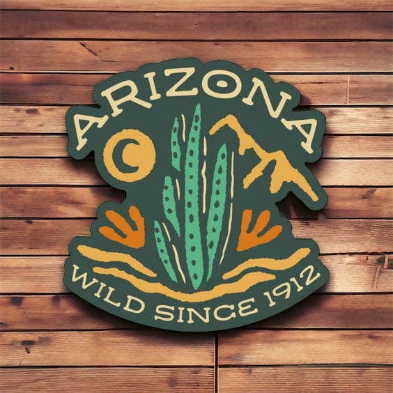 EARTHWILD - Wholesale Sticker - Arizona Wild Since 1912 Sticker1