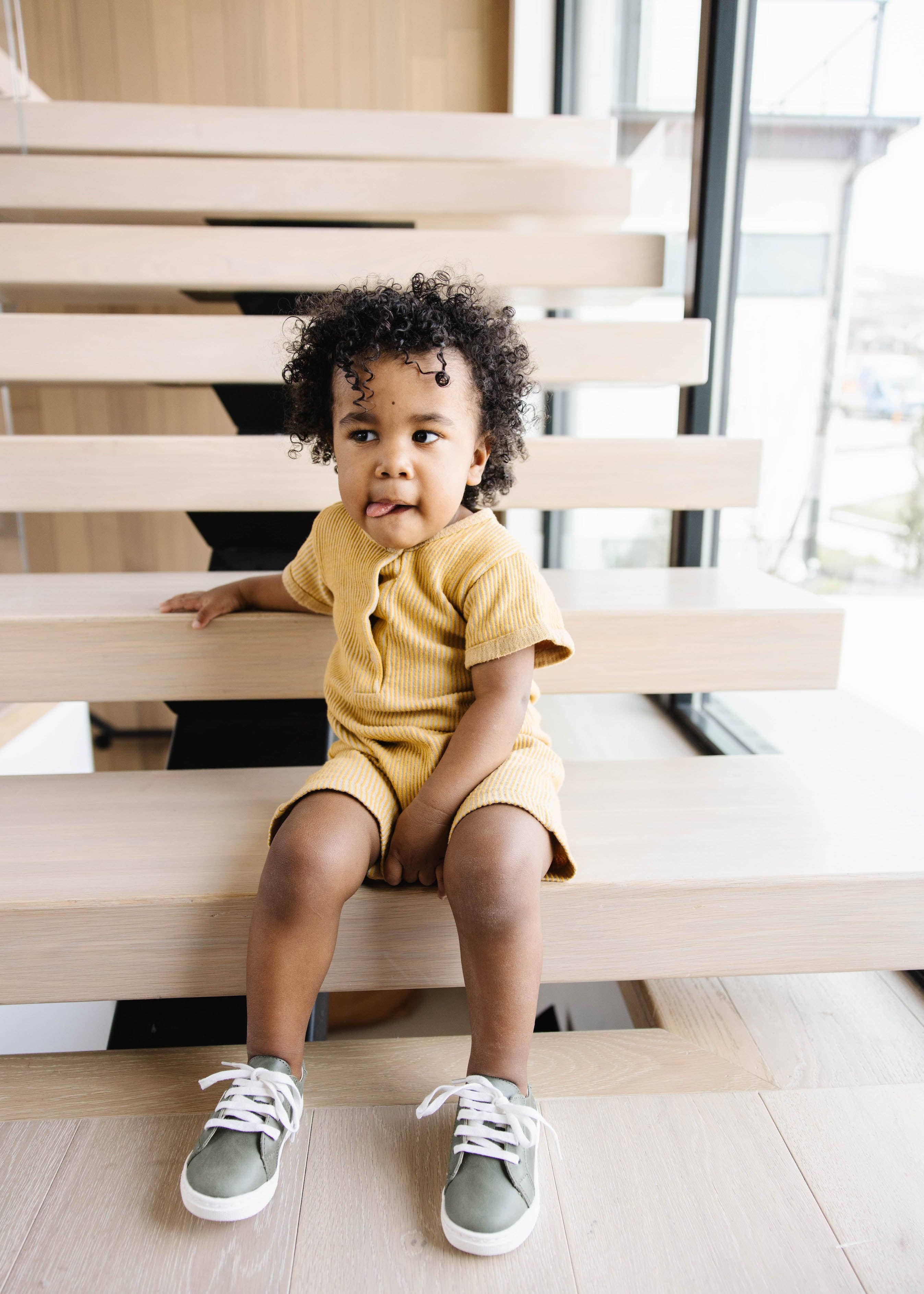 Piper Finn - Wholesale Lifestyle Sneakers - Kids - Sage - Low Top Sneakers4