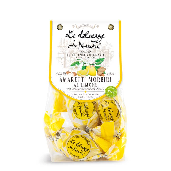 Le Dolcezze di Nanni - Wholesale Cookie - 2852 Soft Lemon Macaroons made in Italy with Love
