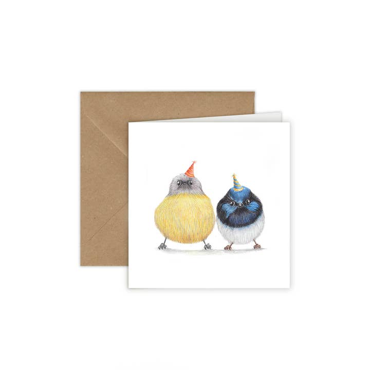 Beast of Paradise - Vendita all'ingrosso Biglietti di auguri - Biglietti di Auguri con Uccelli, Set di 10 Biglietti, Biglietti di Auguri con Animali10