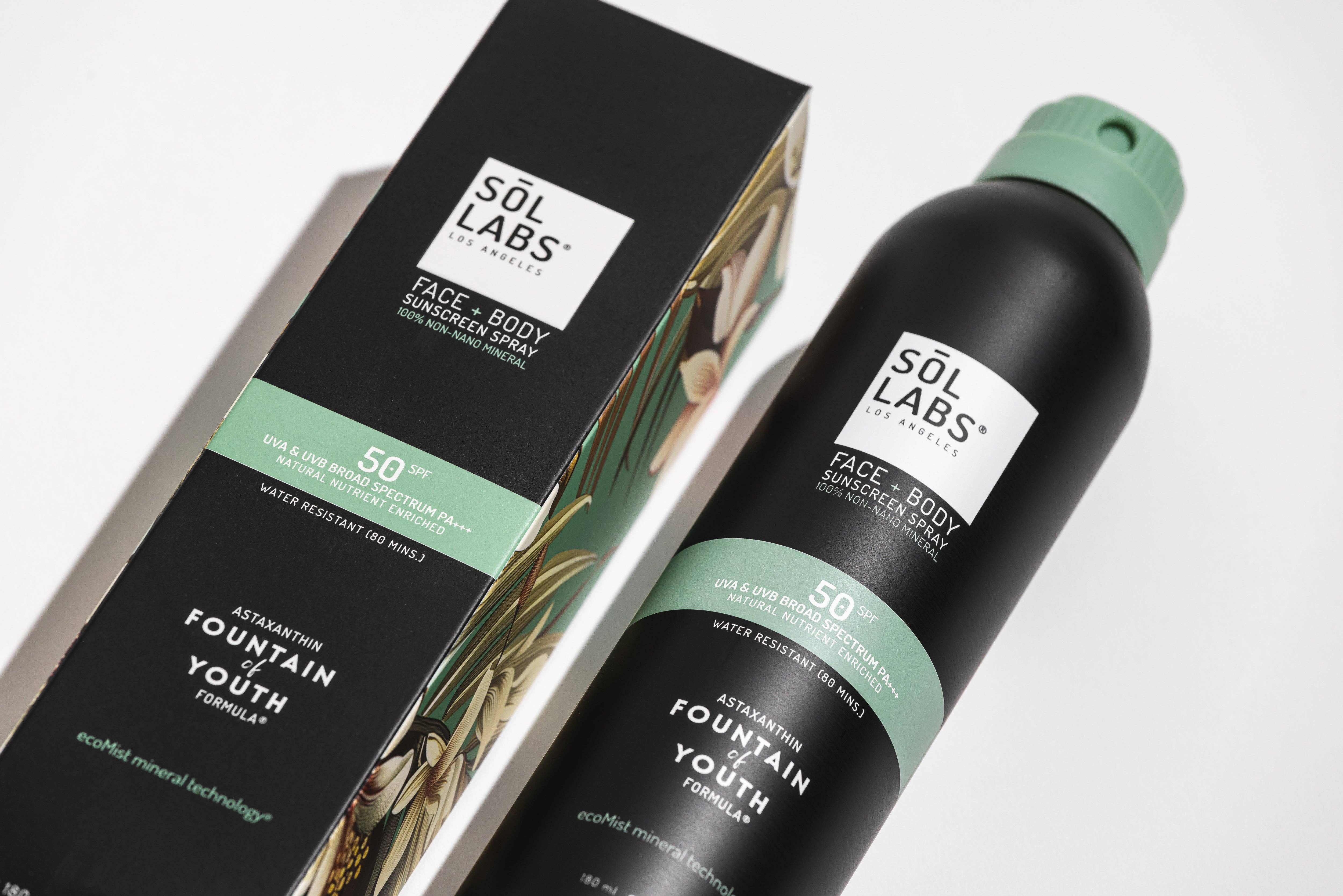 SOL LABS® – wholesale Solskyddsmedel – SOL LABS® natural mineral SPF 50 transparent mist – brett spektrum skydd UVA/UVB och återfuktande formula8