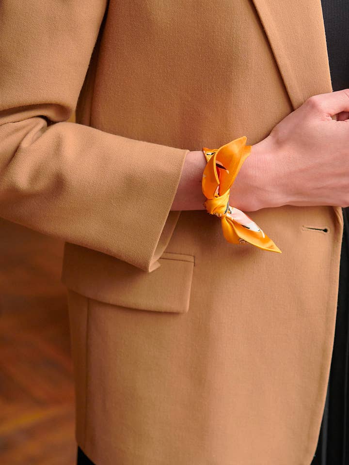 Ruban Virginie Riou « Le petit citronnier » pour la vente par Virginie Riou