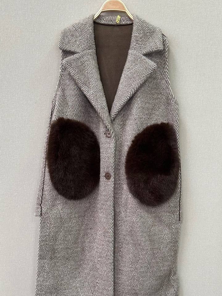 REVERSIBLE VEST for wholesale by SWEET MAGIC MODA Y COMPLEMENTOS