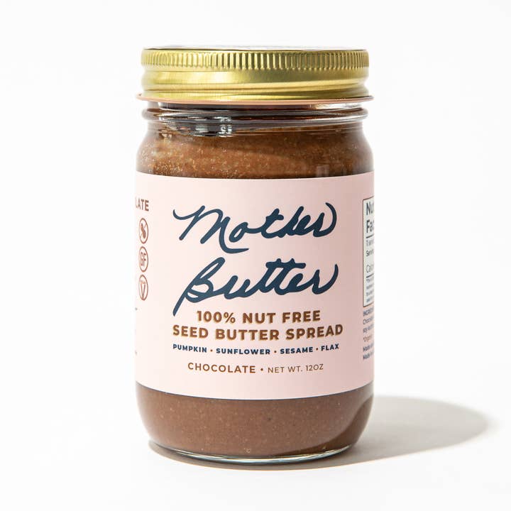 Mother Butter - Wholesale Nut Butter - Mother Butter Chocolate - 12oz Jar0