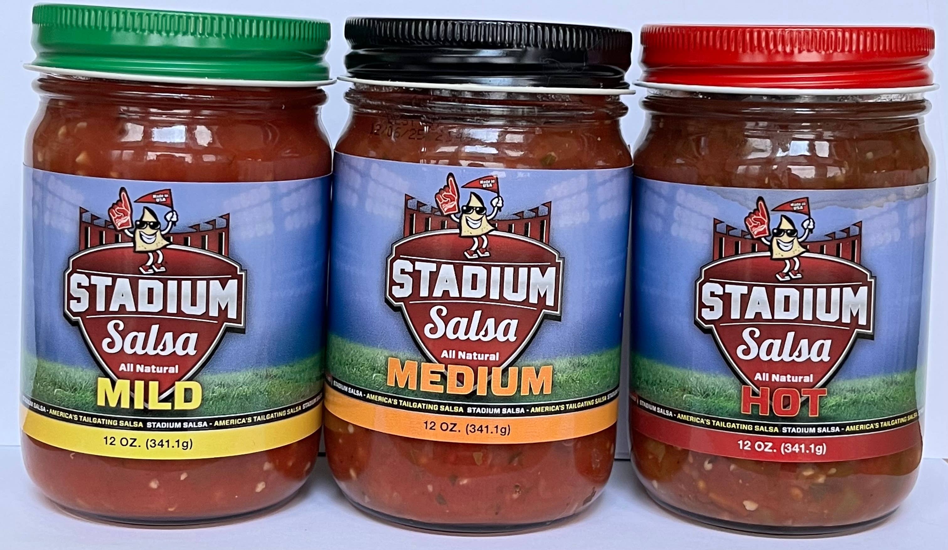 Stadium Salsa LLC - Wholesale Salsa - Variety Salsa 3 Pack