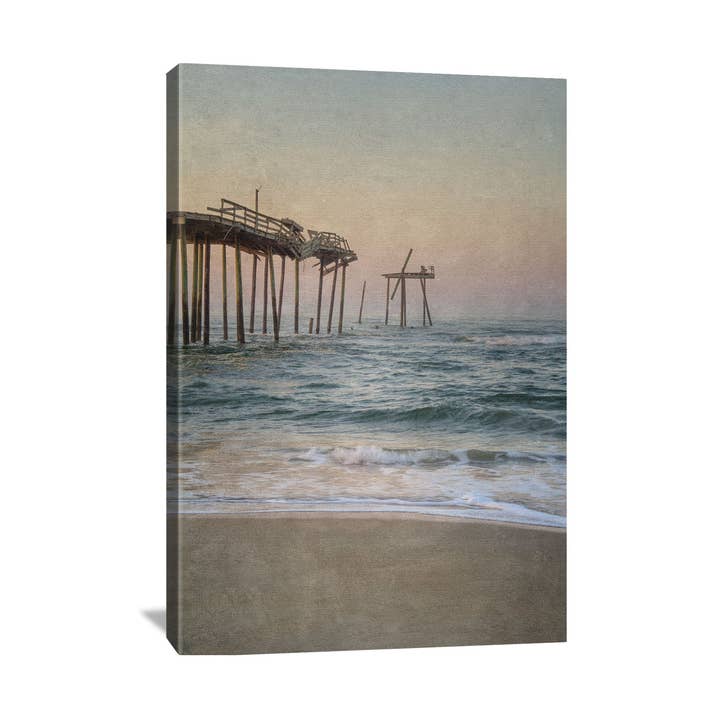 Frisco Pier Vintage Canvas for wholesale by Nature's Vista Photography