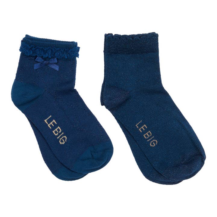 Utopia Socks - Prussian Blue voor wholesale door LE BIG