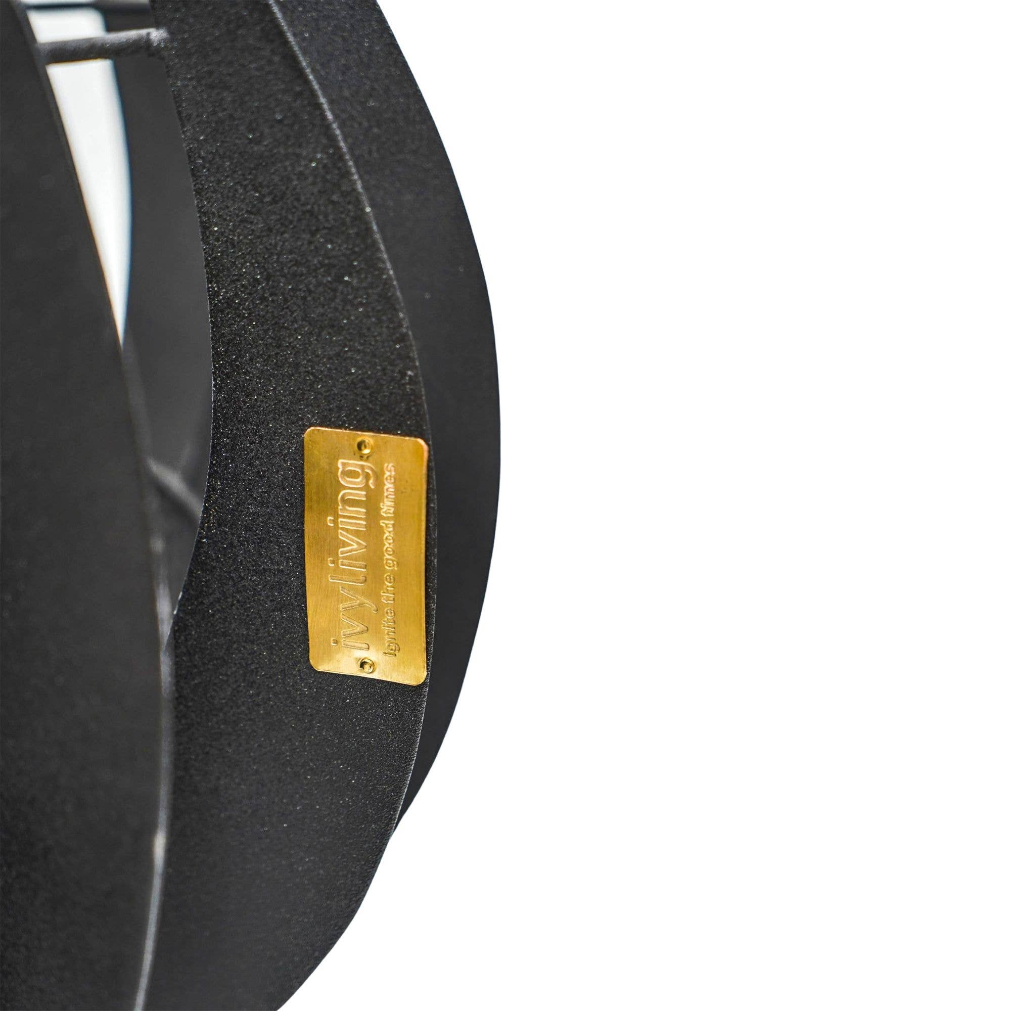 Ivyline – Großhandel Feuerstelle – Solis Outdoor Metall-Feuerschale rund H30 cm B50 cm5