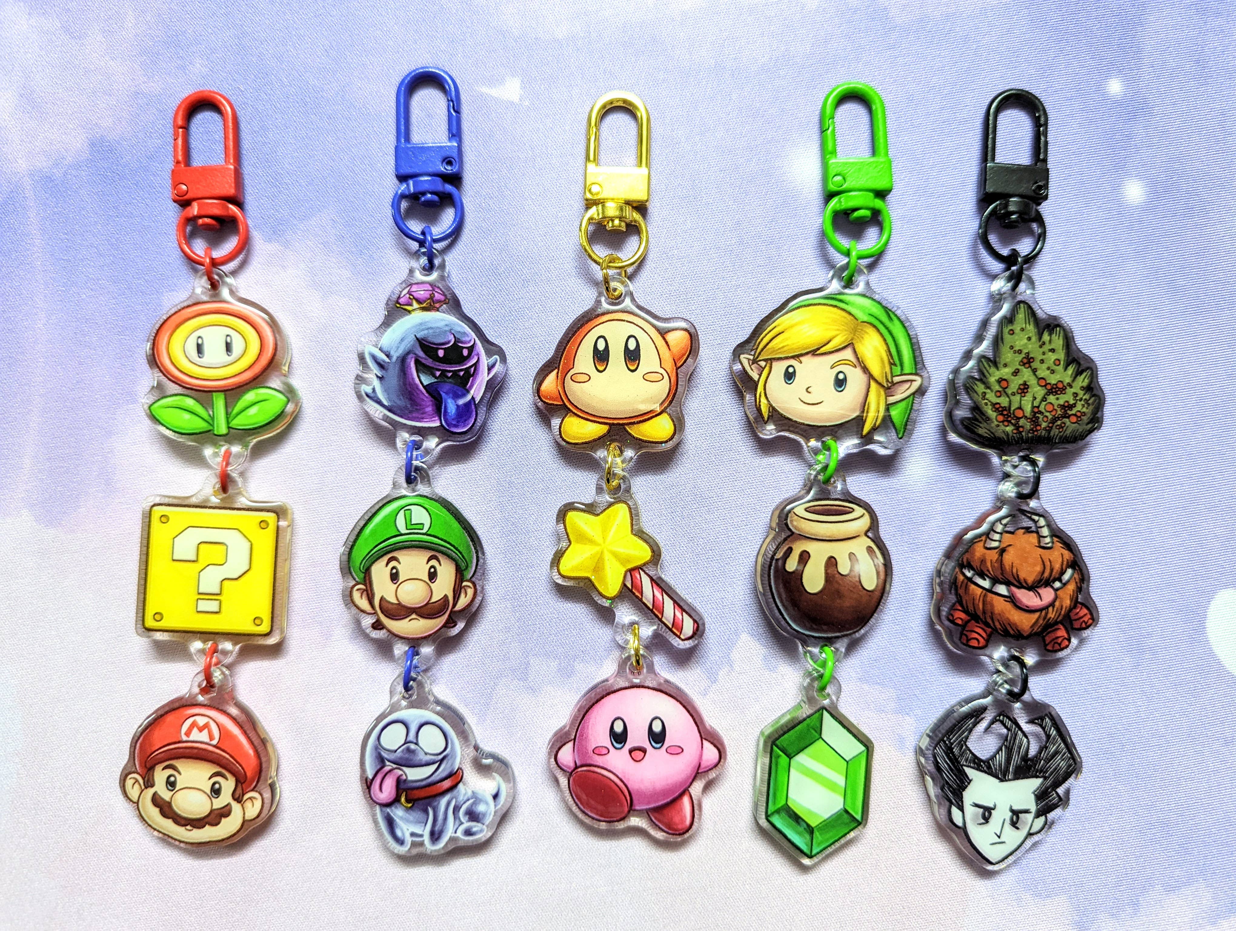 Bubbly Seed LLC - Wholesale Keychain - Unisex - Don't Starve 3-in-1 Linking Acrylic Keychain2