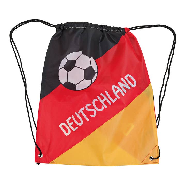 Mochila de cuerdas Alemania, de poliéster, 32 x 42 cm para venta al por mayor de Wurm