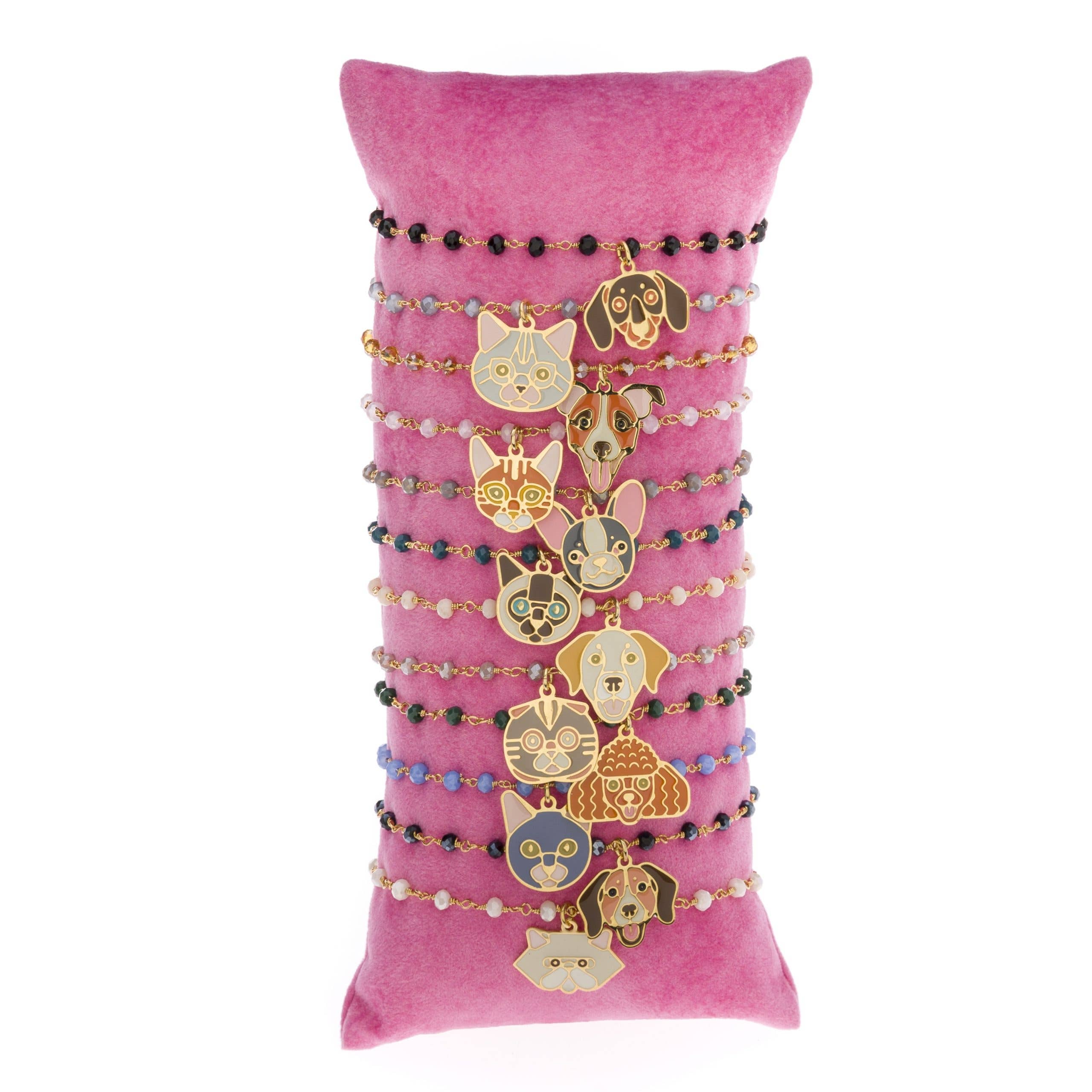 Principessa Glam - Wholesale Pendant/Charm Necklace - Rosario Love Pets1