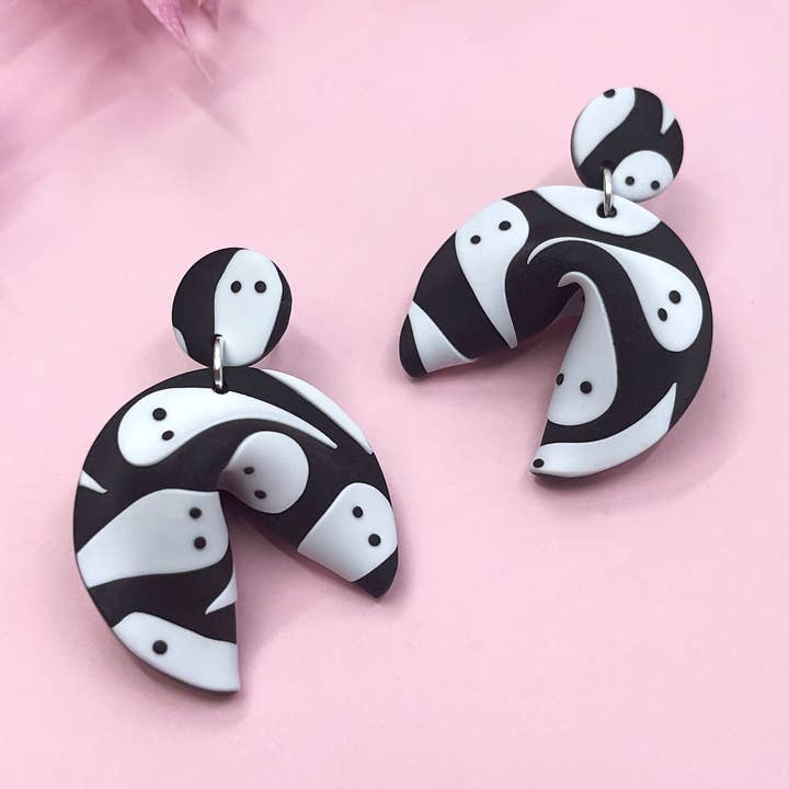 Pendientes Hello Screamu Fortune Cookie para venta al por mayor de HELLO EMU