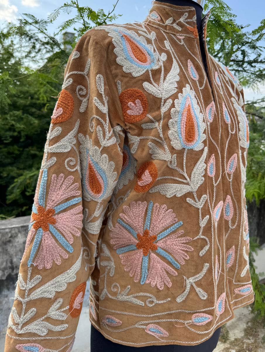 bhavnas boutique - Wholesale Jas - Dames - Borduurkatoenen Suzani Jas Boheemse Stijl Jas 3