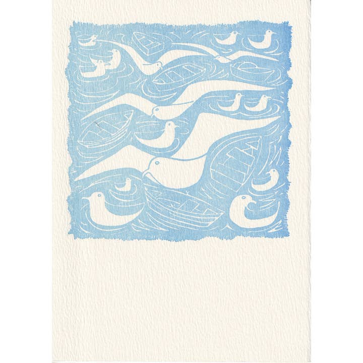 Saturn Press - Wholesale Everyday Greeting Card - Gulls