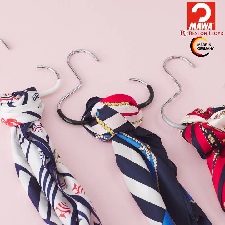 Reston Lloyd - Wholesale Clothes Hangers - MAWA Scarf Hangers (6 Colors)11