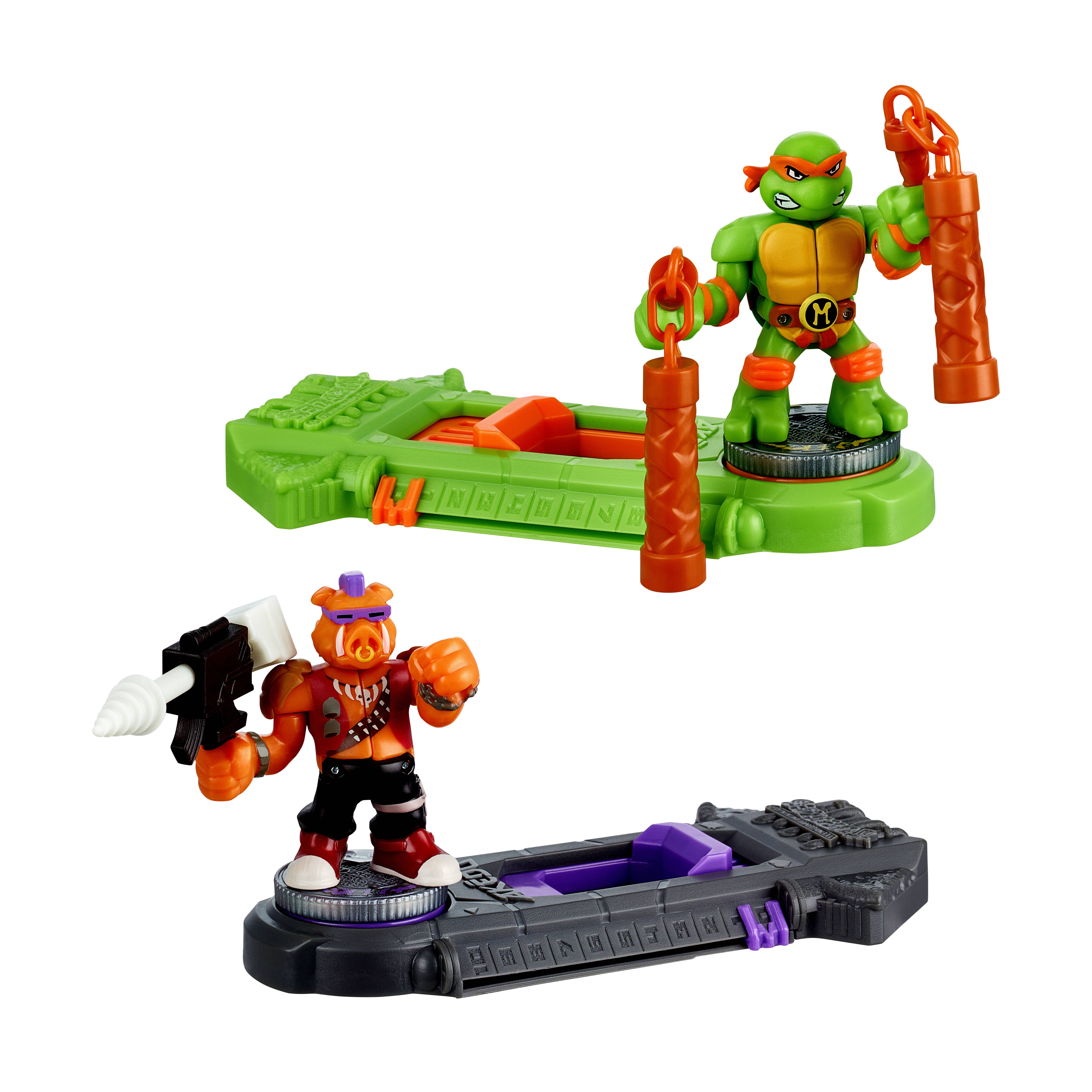 Toysmith - Wholesale Toy Set - Kids - Moose Toys Akedo Teenage Mutant Ninja Turtles Versus Pack6