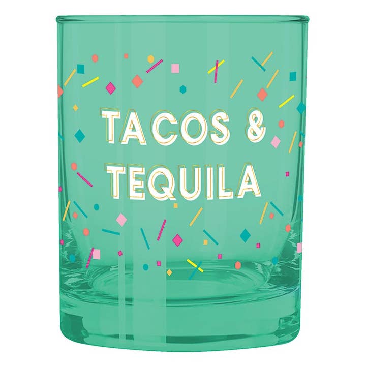Glass DOF - Tacos & Tequila for wholesale by Slant Collections by Creative Brands