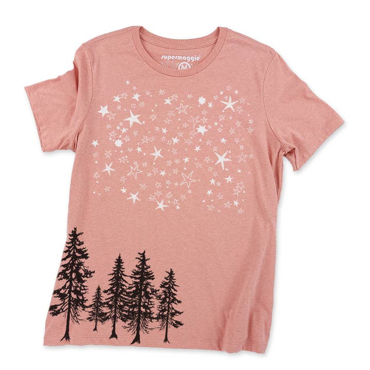 Supermaggie @ Faire - Wholesale Screen Printed T-Shirt - Women's - Stars And Pines Calliope Tee