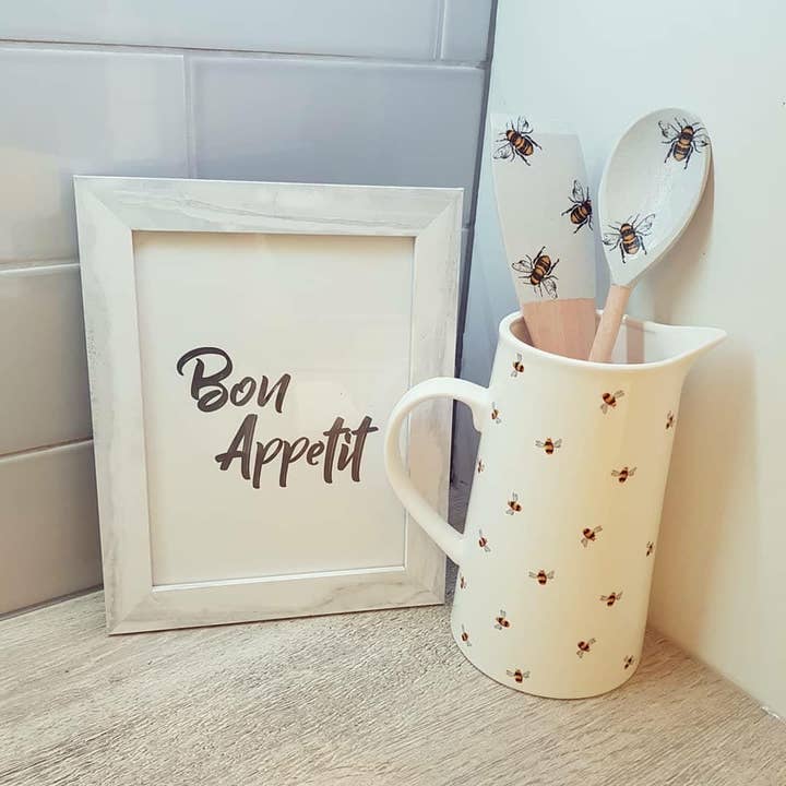 Bon Appetit Kitchen Simple Wall Decor Print for wholesale by WinsterCreations™