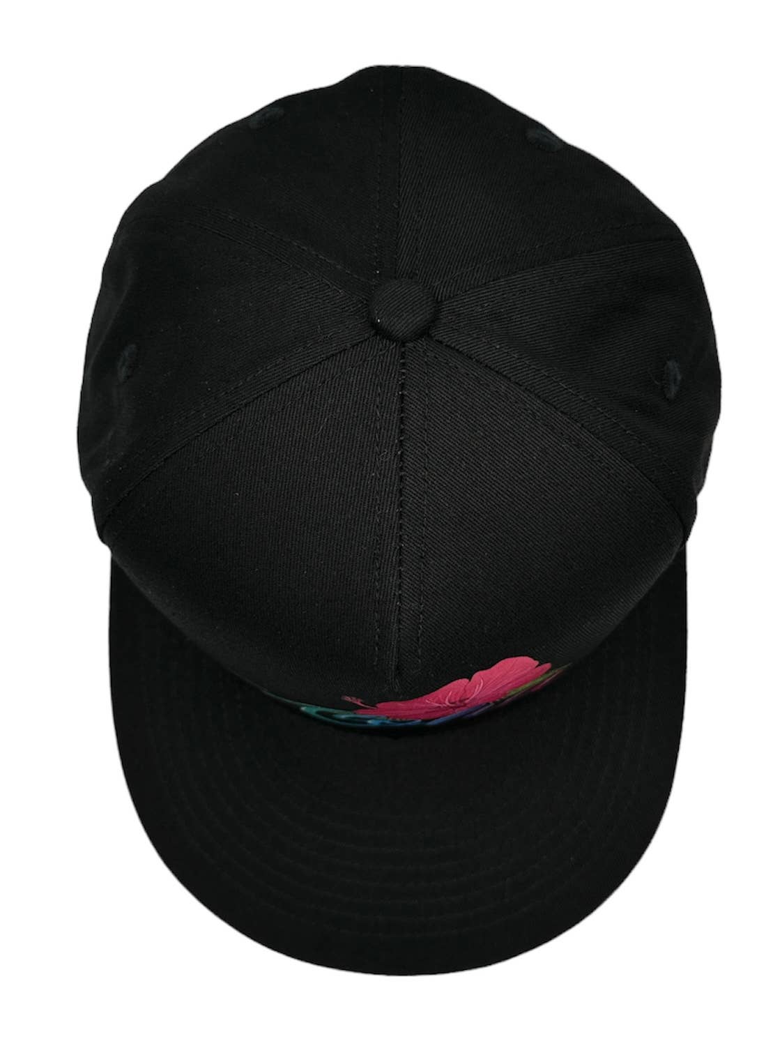 Aloha Designs - Wholesale Flat Brim Cap - Unisex - Aloha Hat with Colorful Hawaiian Aloha Hibiscus Print Hawaii3