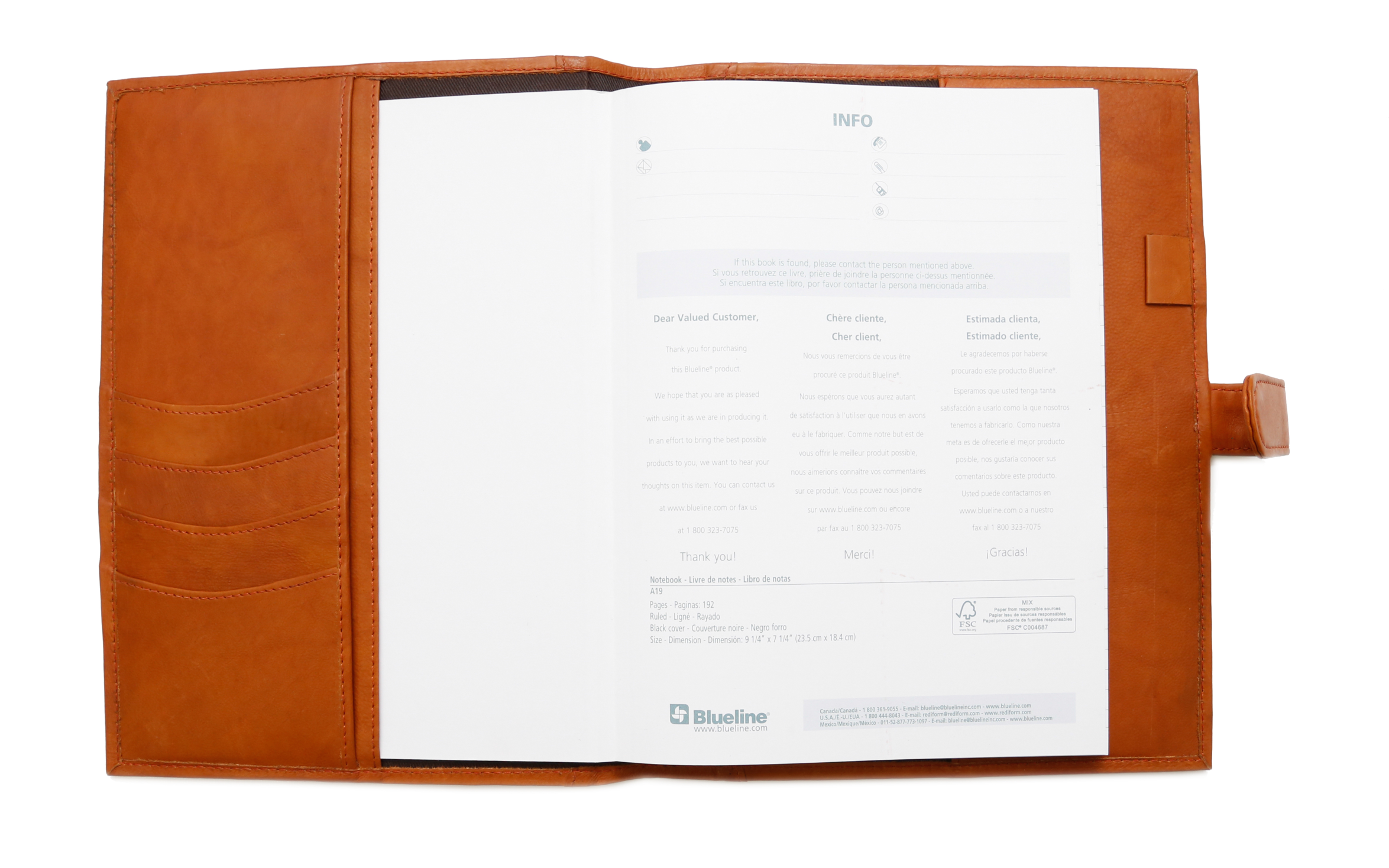 Ashlin Leather Boutique - Wholesale Journal/Diary - ASHLIN® | REFILLABLE JOURNAL WITH BOOK | TUSCANY COWHIDE7