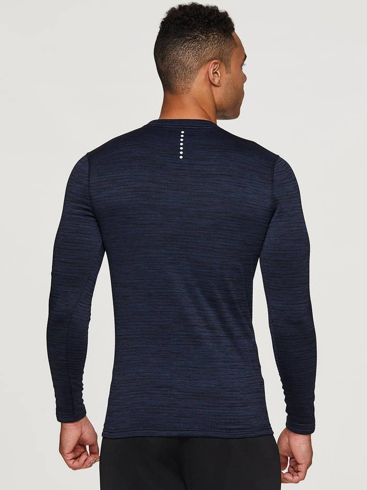 RBX Active - Wholesale Athletic Top - Men's - Stratus Fleece Lined Compression Base Layer Tee