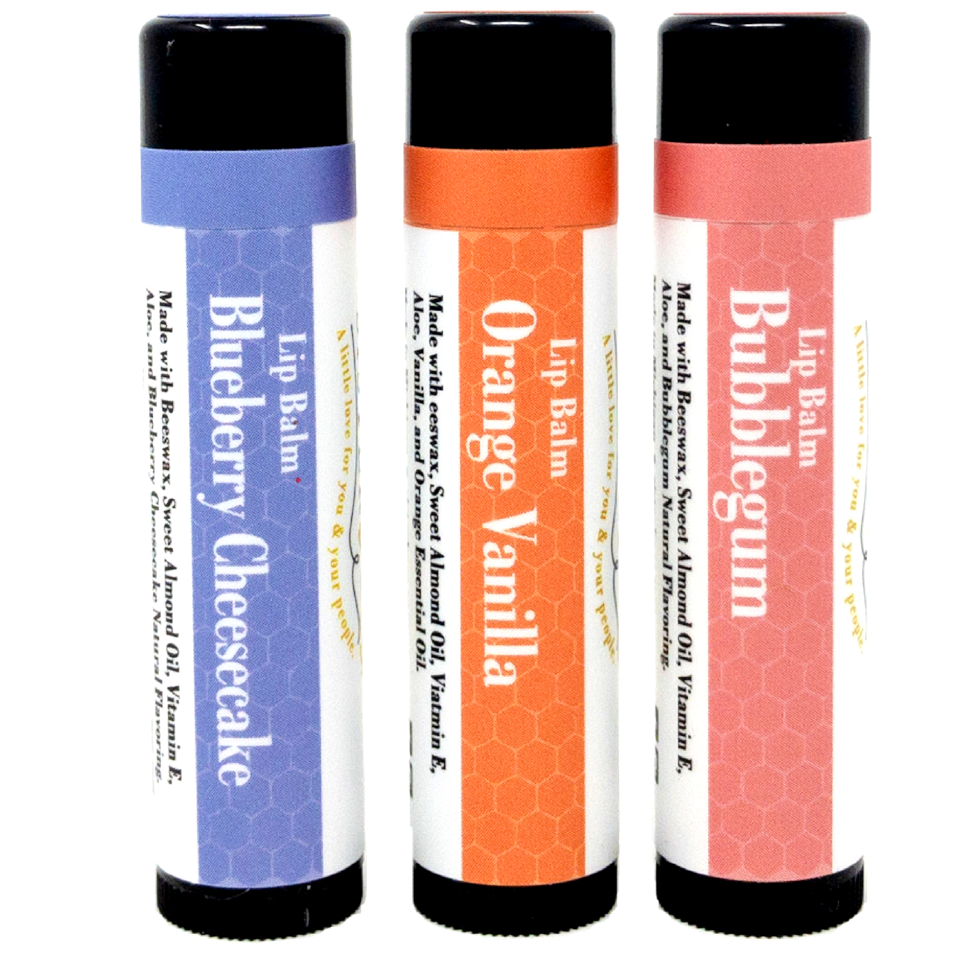 Sister Bees LLC - Wholesale Lip Balm Set - Spring and Summer Bumblebee Lip Balm Set4