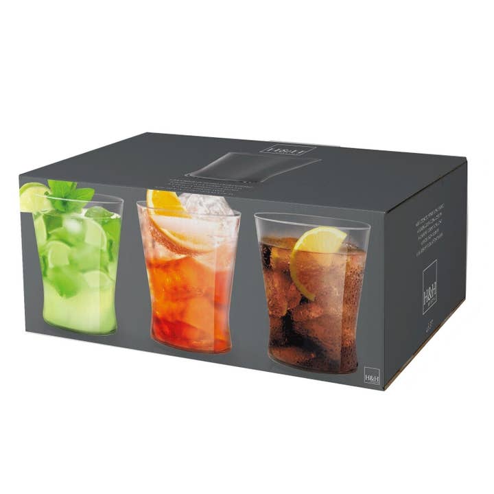 H&H - Wholesale Drinking Glass/Cup - Conic Glass Water Glass Cl 371